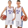 Детская баскетбольная форма NBA клуб Philadelphia 76ers 25 BA-0927 (Белый-синий)