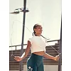 Обтяжена скакалка Adidas Weighted Skipping Rope чорний 3 м