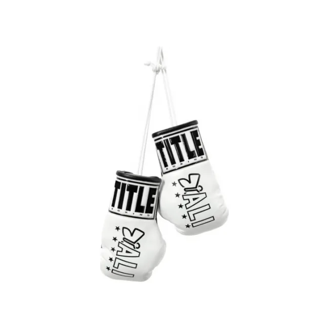 Брелок боксерские перчатки Title Ali Float Mini White