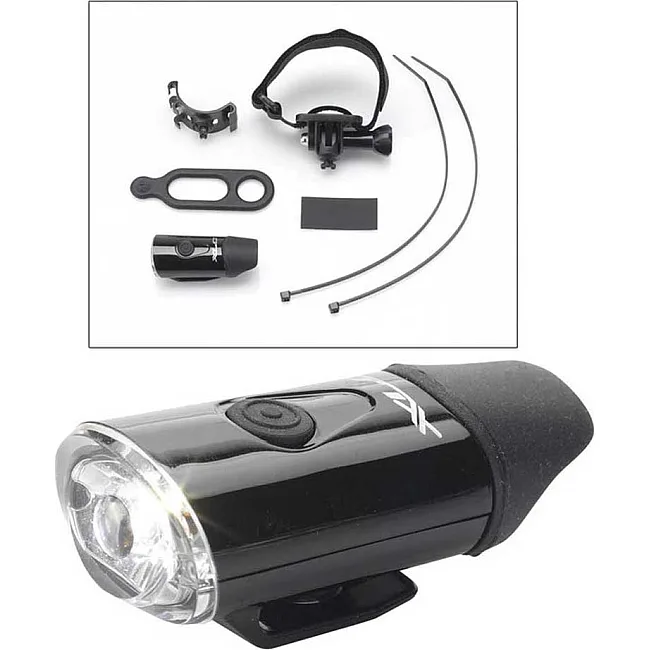 Фара на велосипед на шлем XLC CL-F23, USB, Led