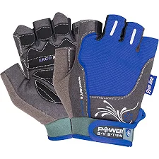 Фитнес перчатки POWER SYSTEM PS-2570 Woman’s Power женские Blue