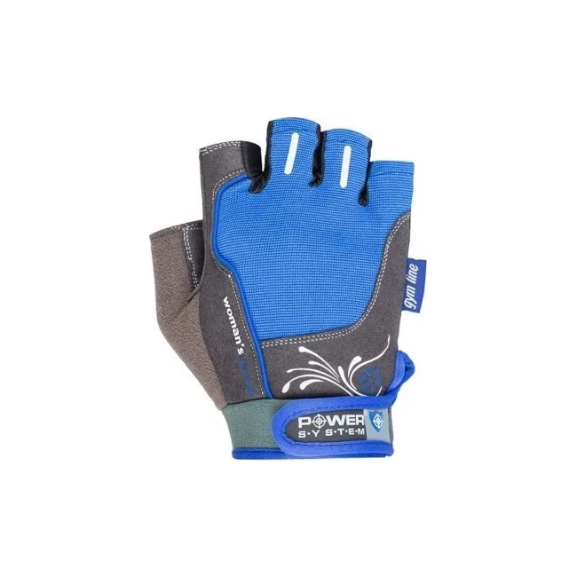 Фитнес перчатки POWER SYSTEM PS-2570 Woman’s Power женские Blue