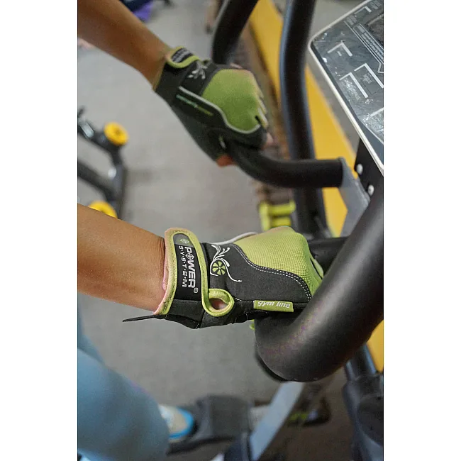 Фитнес перчатки POWER SYSTEM PS-2570 Woman’s Power женские Green