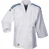 Кимоно для дзюдо Adidas Club J350P (белое с синим градиентом на плечах)