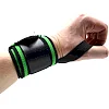 Кистовые бинты MADMAX MFA-298 Wrist Wraps 18" Black/Green (пара)