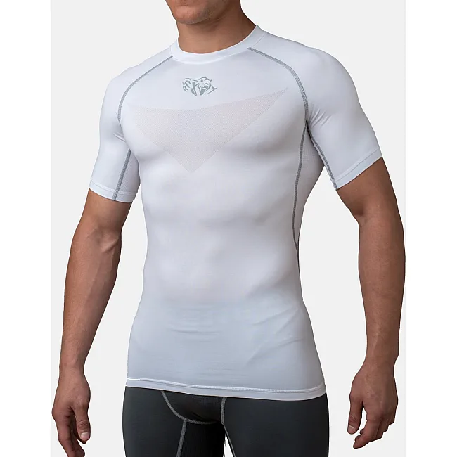 Компрессионная футболка Peresvit Air Motion Snow Grey Short Sleeve