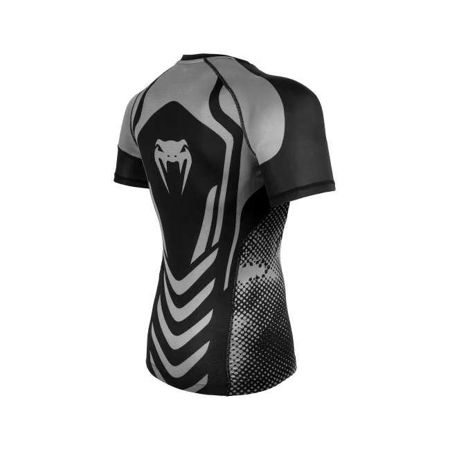 Компресійна футболка Venum Technical Compression T-shirt Short Sleeves Black Grey