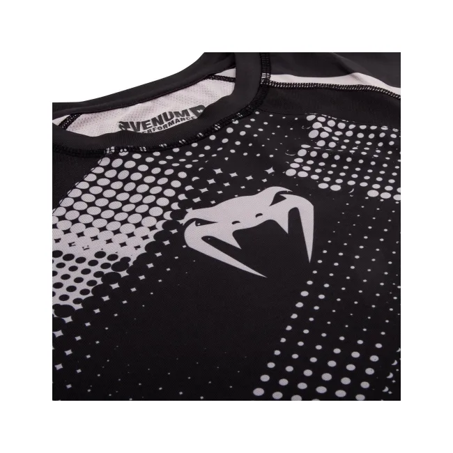 Компресійна футболка Venum Technical Compression T-shirt Short Sleeves Black Grey