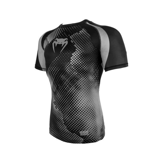 Компресійна футболка Venum Technical Compression T-shirt Short Sleeves Black Grey