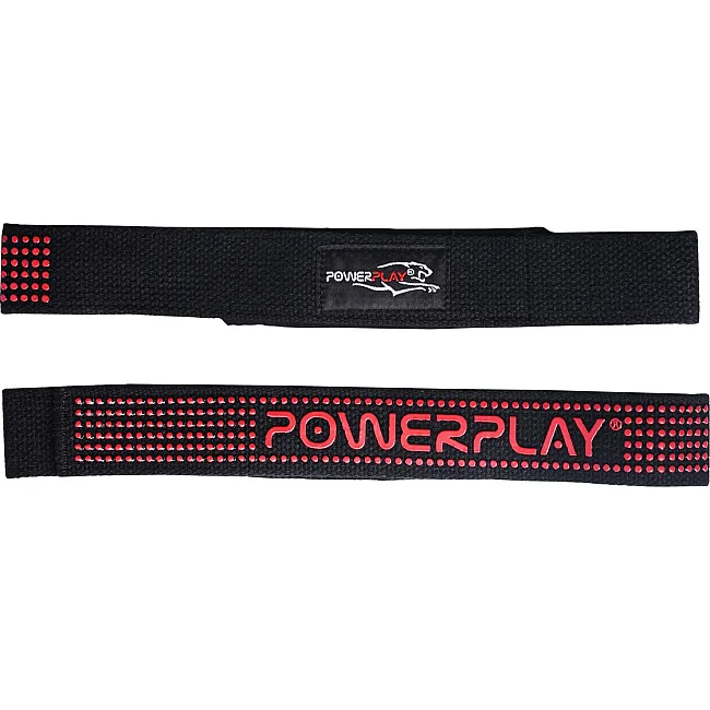 Лямки для тяги POWERPLAY 7064 Черно-Красные