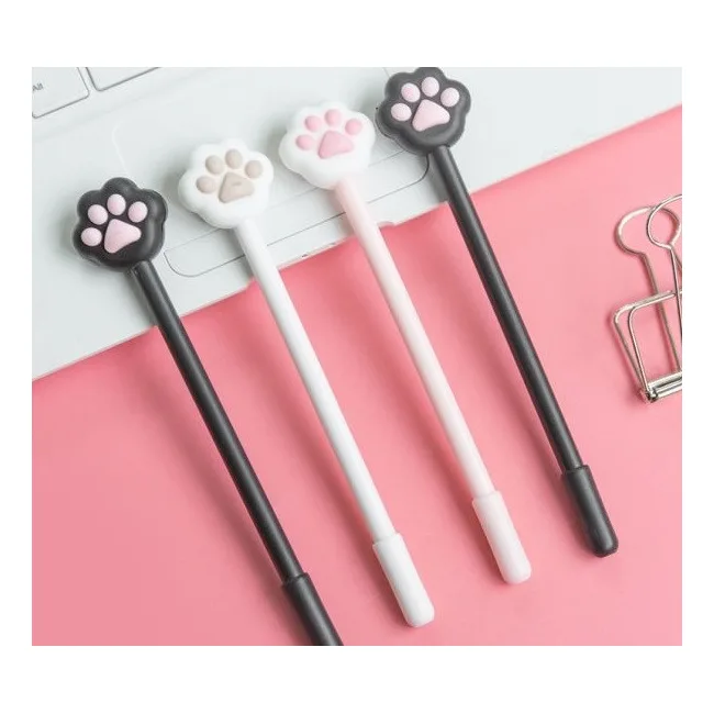 Набор гелевых ручек 0.5 мм BP5039 Cat paw (6шт)