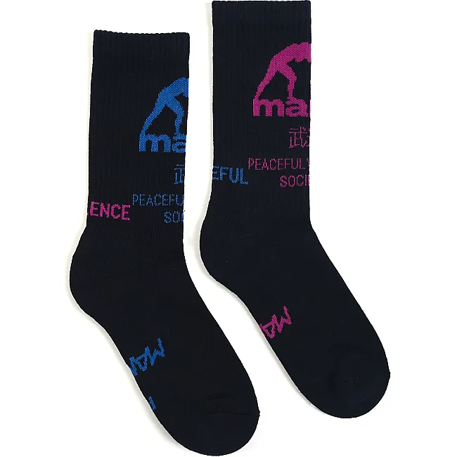 Носки MANTO Socks Society Black