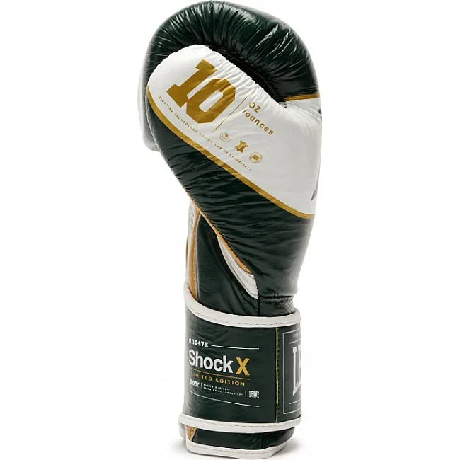 Перчатки для бокса LEONE Shock X Green