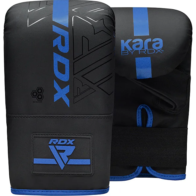 Перчатки снарядные RDX F6 Kara Black Blue