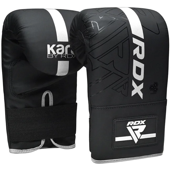 Рукавички снарядні RDX F6 Kara Boxing Matte White