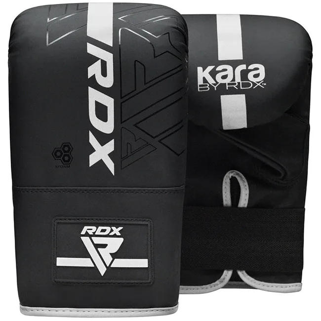 Рукавички снарядні RDX F6 Kara Boxing Matte White