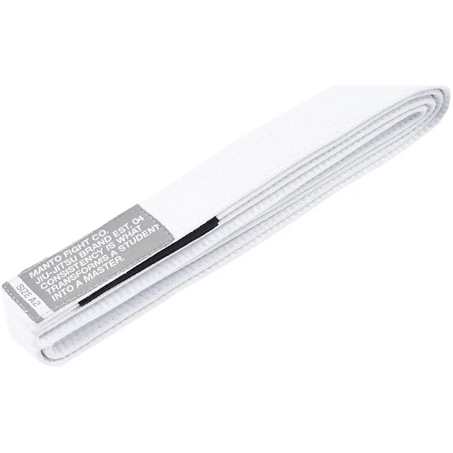 Пояс для кимоно MANTO MOTTO BJJ Belt White