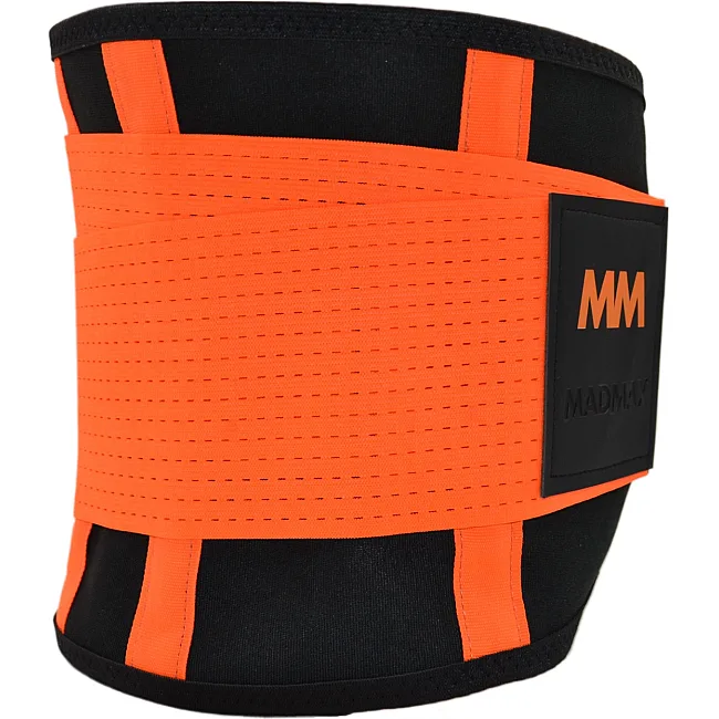Пояс для похудения и поддержки MADMAX FA-277 Black/neon orange