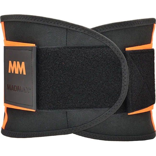 Пояс для похудения и поддержки MADMAX FA-277 Black/neon orange