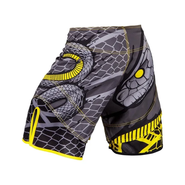 Шорти для ММА VENUM Snaker Black Yellow