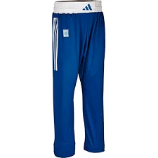 Штани для кікбоксингу Adidas WAKO Full Contact | сині | Adidas ADIFCP01_PL