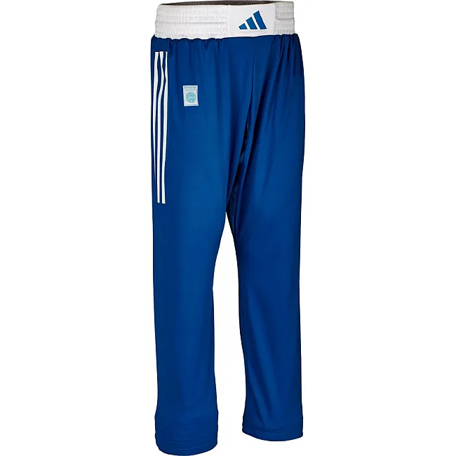 Брюки для кикбоксинга Adidas WAKO Full Contact | синие | Adidas ADIFCP01_PL