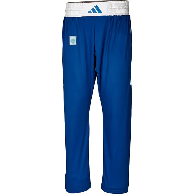 Брюки для кикбоксинга Adidas WAKO Full Contact | синие | Adidas ADIFCP01_PL