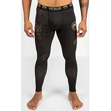 Компресійні штани VENUM Santa Muerte Dark Side - Black Brown