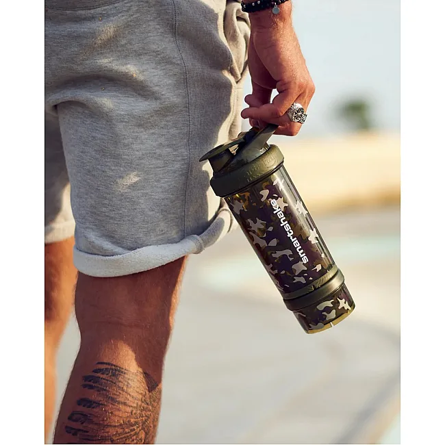 Спортивный шейкер SMARTSHAKE Revive 25oz/750мл Camo Green