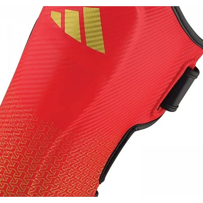 Защита голени и стопы с лицензией Wako Semi Contact | красный/золотой | ADIDAS ADIKBSI300