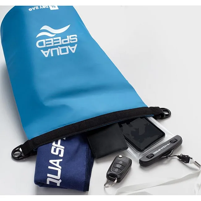 Герметична сумка Aqua Speed Dry Bag 5L 63235 синій 35 х 28 см