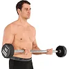 Штанга неразборная с фиксированным весом прямая PEV HAMMER STRENGHT TA-9979-25 (Черный)