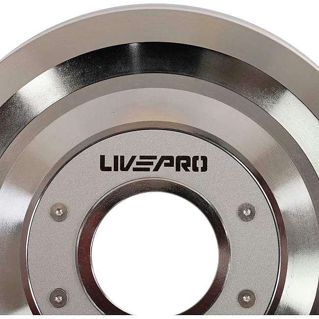 Млинці диски сталеві 2 Handle металева втулка LiveUp LP8338-2_5 ø51мм 2,5кг