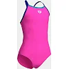 Купальник закрытый для девочек Arena SWIMSUIT LIGHT DROP SOLID розовый (для детей) 128 см