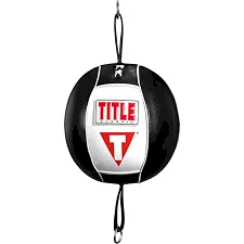 Груша боксерська на розтяжках TITLE Classic Double End Bag 3.0 White/Red розмір 8