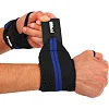 Кистевые бинты STRENGTH WRIST WRAPS MUTE 9097 2штуки (Черный-синий)
