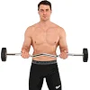 Штанга неразборная с фиксированным весом изогнутая PEV HAMMER STRENGHT TA-9978-20 (Черный)