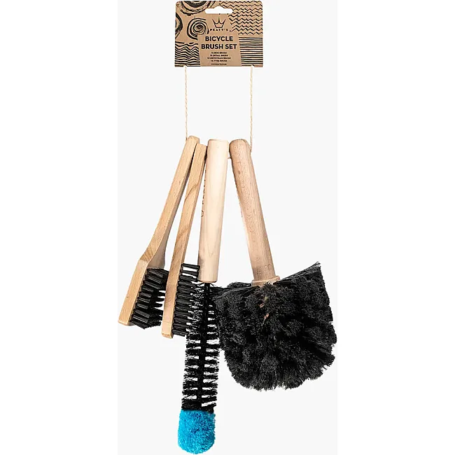 Набор щеток Peaty's Bicycle Brush Set, Bog / Detail / Drivetrain / Tyre, 4шт