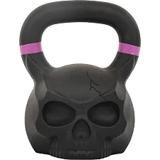 Гиря тренувальна цільна чавунна Iron head Skull ZELART TA-5707-20 вага 20кг