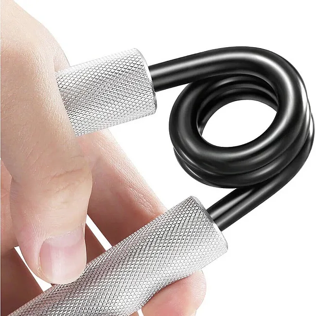 Эспандер-ножницы алюминиевый POWERPLAY 4322 (68 кг) Hand Grip Серебряный