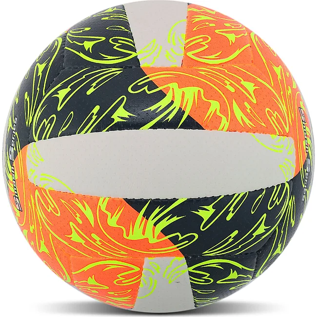 Волейбольний м'яч
 BALLONSTAR VB-4070 №5 PU (Білий-чорний-оранжевий)