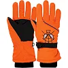 Перчатки лыжные детские зимние SP-SPORT SPIDERMAN C-6572 (Оранжевый)