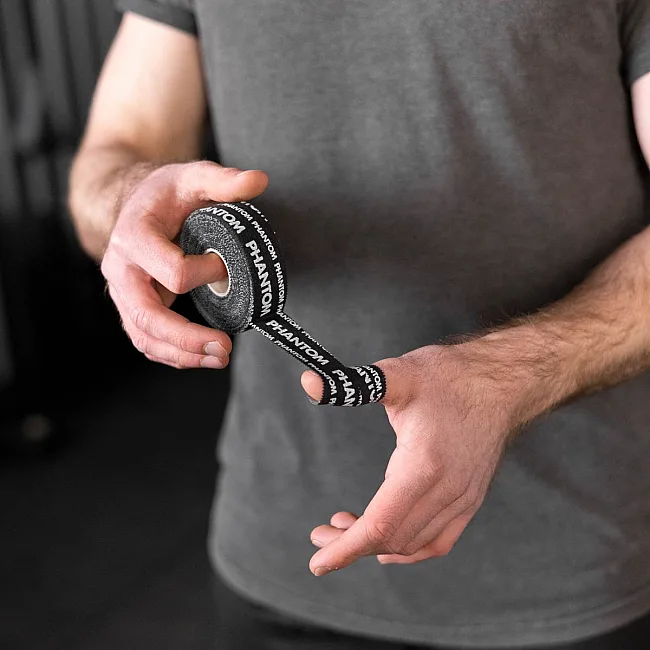 Тейп PHANTOM Sport Tape Black (2,5cmx13,7m)