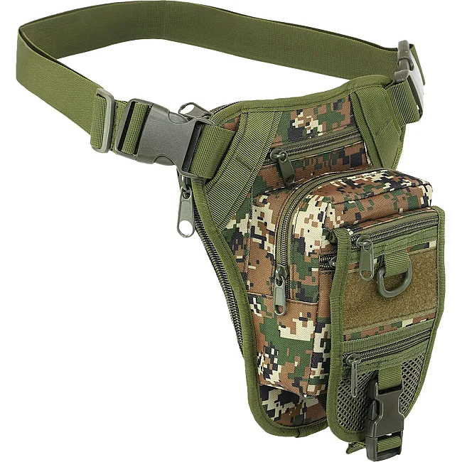 Тактическая сумка на бедро SILVER KNIGHT TY-5716 27х23х7см 4л (Камуфляж Marpat)