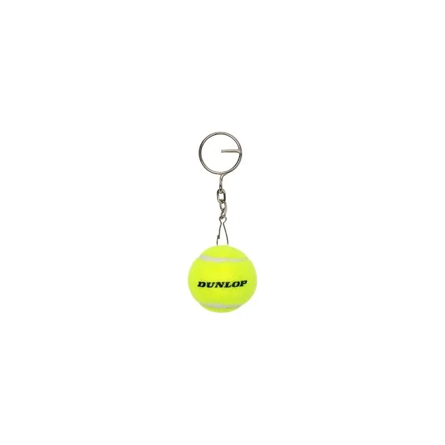 Брелок теннисный мяч Dunlop AC keyring yellow