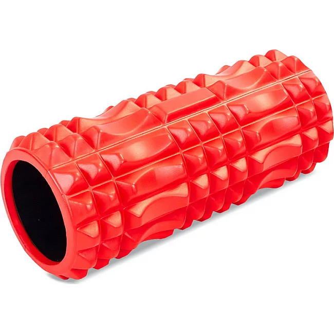 Ролер масажний циліндр (ролик мфр) 33см Spine Roller ZELART FI-5712 (Помаранчевий)