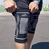 Наколенники спортивные PowerPlay PP-4099 Knee Support Черно/Синие (пара)