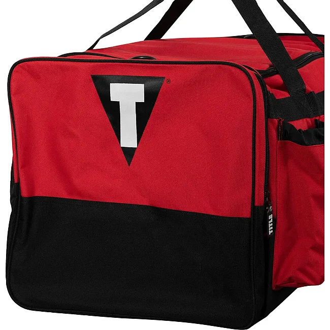 Спортивна сумка TITLE Boxing Deluxe Gear Bag Red (70л.)