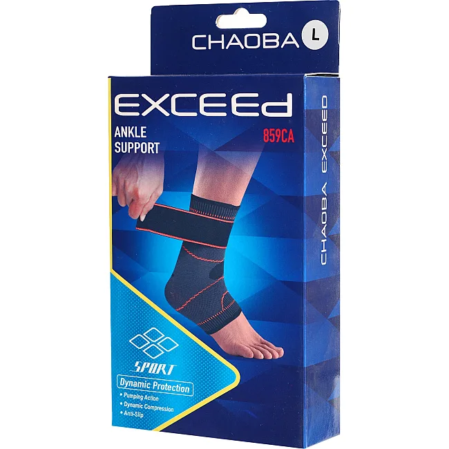 Фиксатор голеностопа с ремнем
 (фиксатор лодыжки) EXTREME 859CA

 1шт