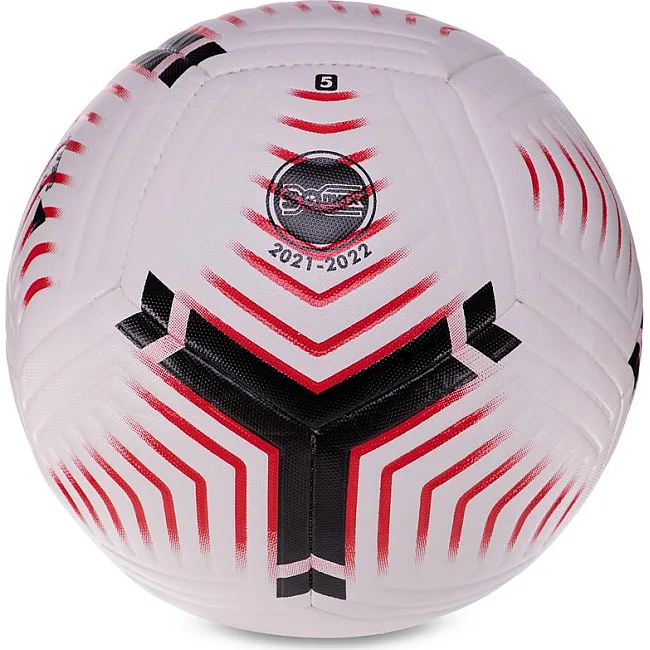 Футбольный мяч
 HYBRID SOCCERMAX FIFA FB-3114 №5 PU (Белый-черный-бордовый)